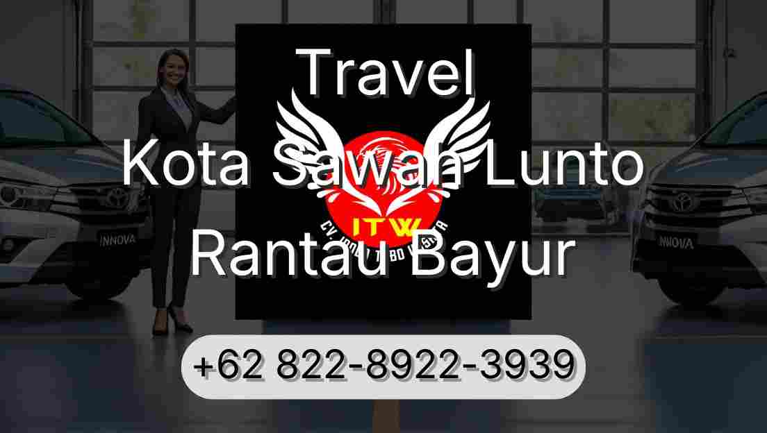 Travel Kota Sawah Lunto Rantau Bayur