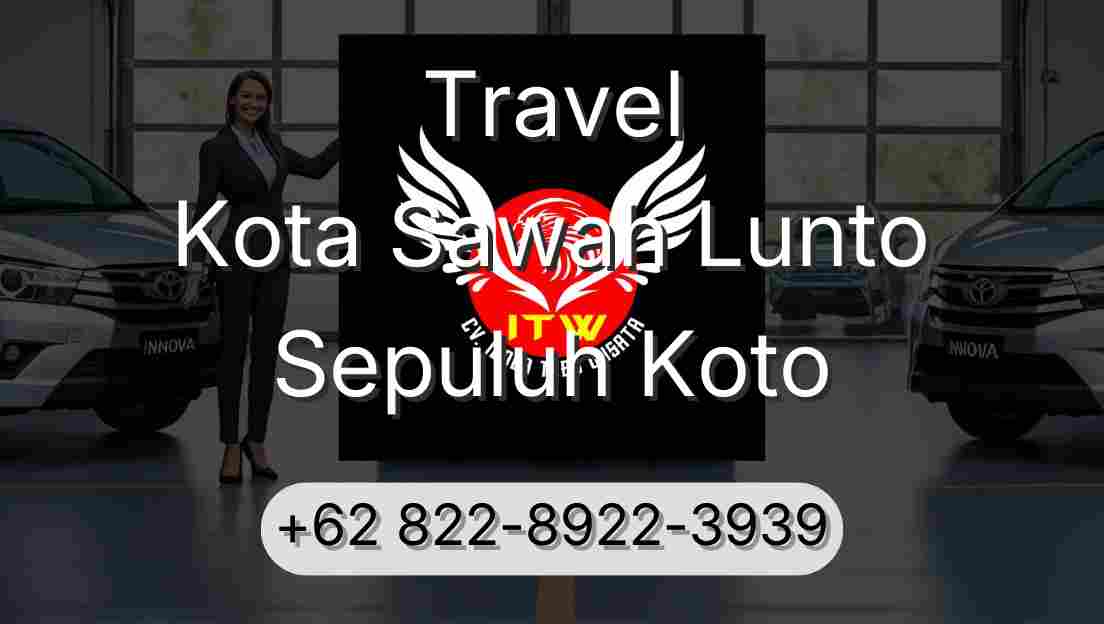 Travel Kota Sawah Lunto Sepuluh Koto