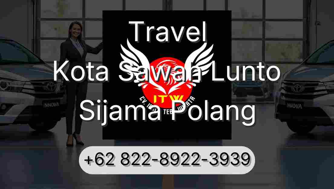 Travel Kota Sawah Lunto Sijama Polang