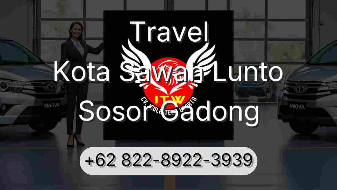 Travel Kota Sawah Lunto Sosor Gadong