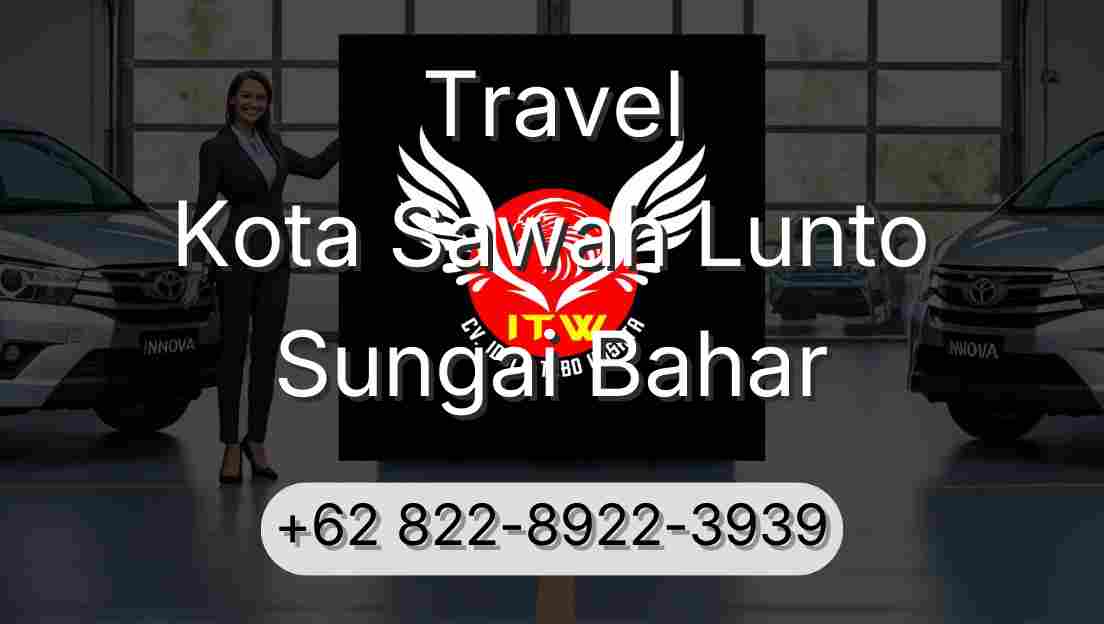 Travel Kota Sawah Lunto Sungai Bahar