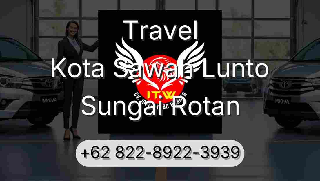 Travel Kota Sawah Lunto Sungai Rotan