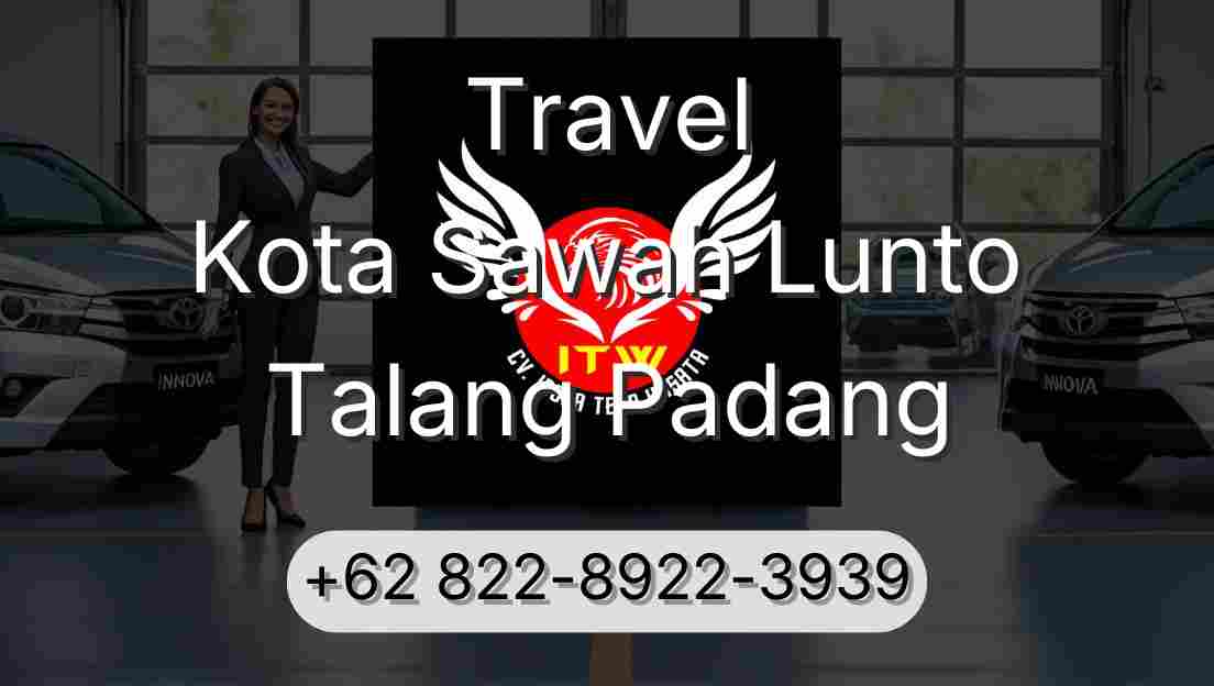 Travel Kota Sawah Lunto Talang Padang