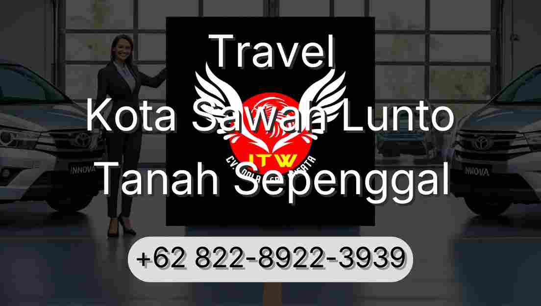 Travel Kota Sawah Lunto Tanah Sepenggal