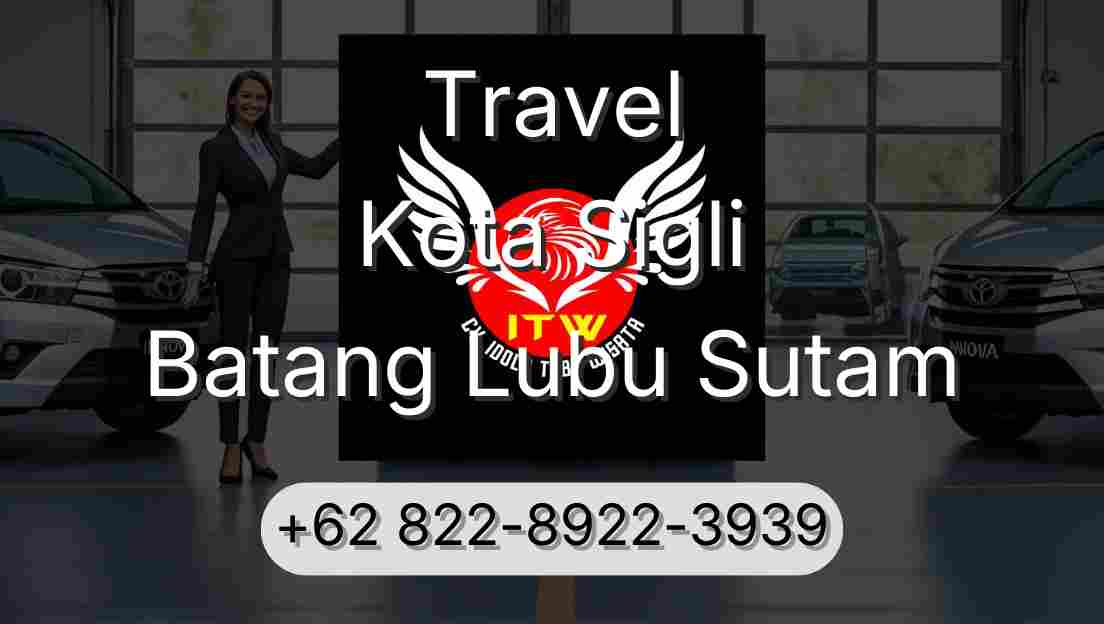 Travel Kota Sigli Batang Lubu Sutam