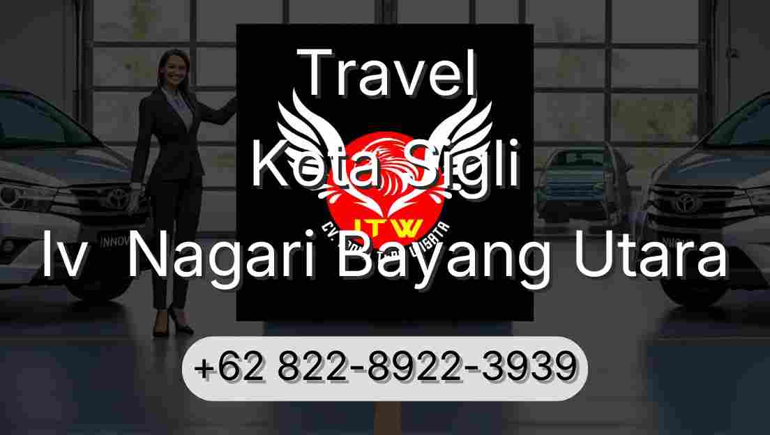 Travel Kota Sigli Iv  Nagari Bayang Utara