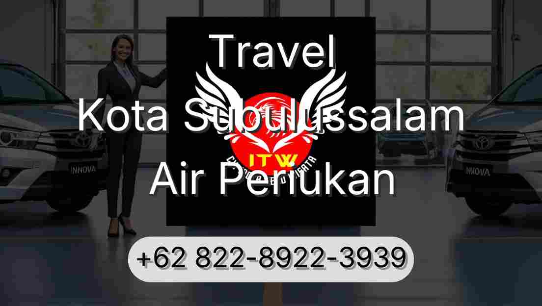 Travel Kota Subulussalam Air Periukan