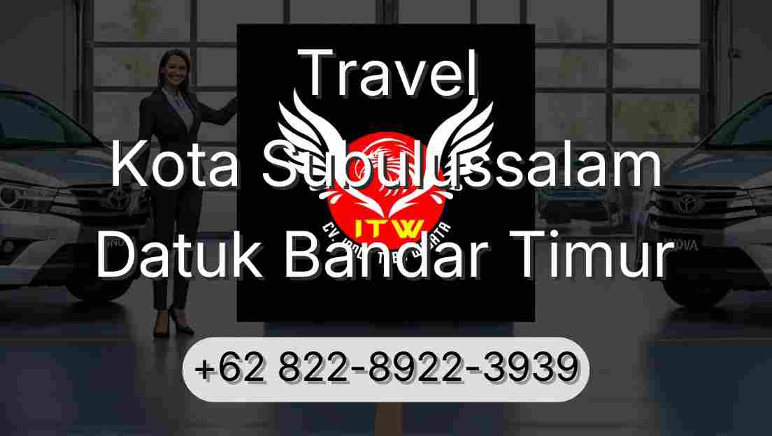 Travel Kota Subulussalam Datuk Bandar Timur