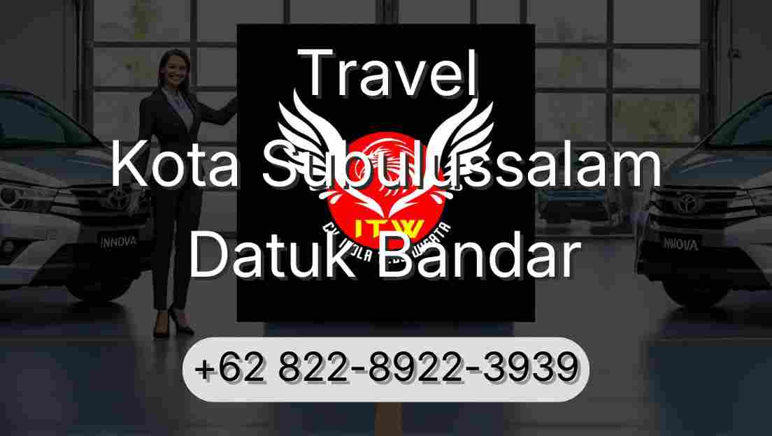 Travel Kota Subulussalam Datuk Bandar