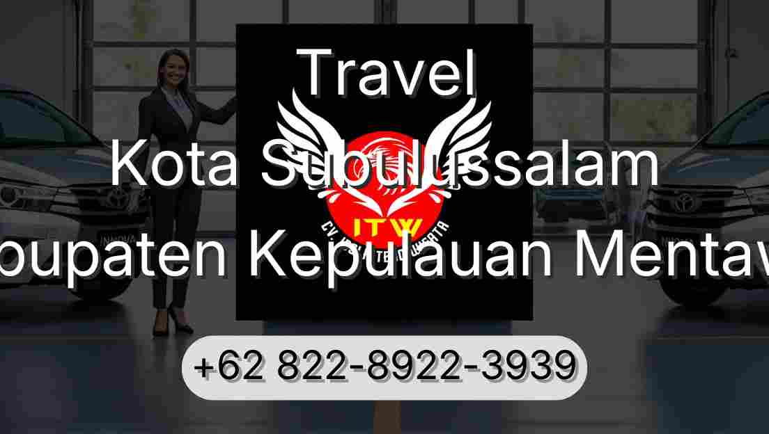 Travel Kota Subulussalam Kabupaten Kepulauan Mentawai