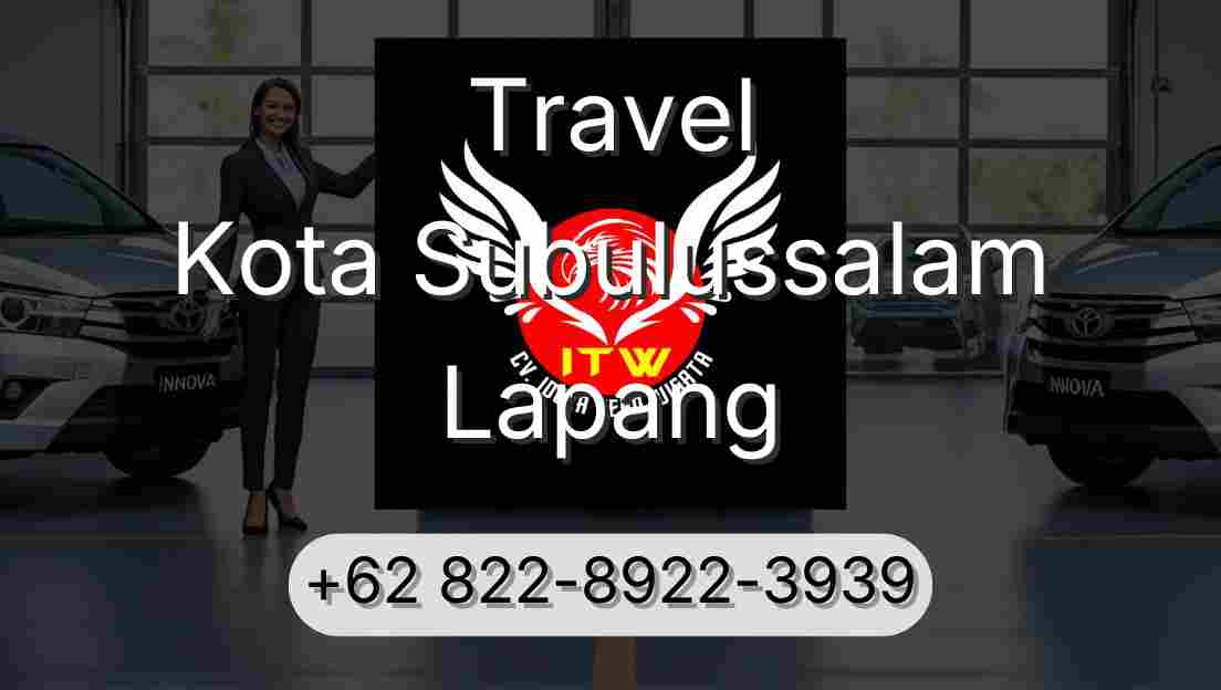 Travel Kota Subulussalam Lapang