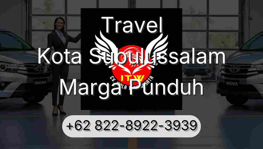 Travel Kota Subulussalam Marga Punduh