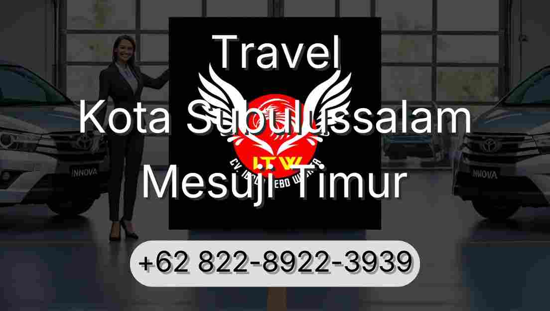 Travel Kota Subulussalam Mesuji Timur
