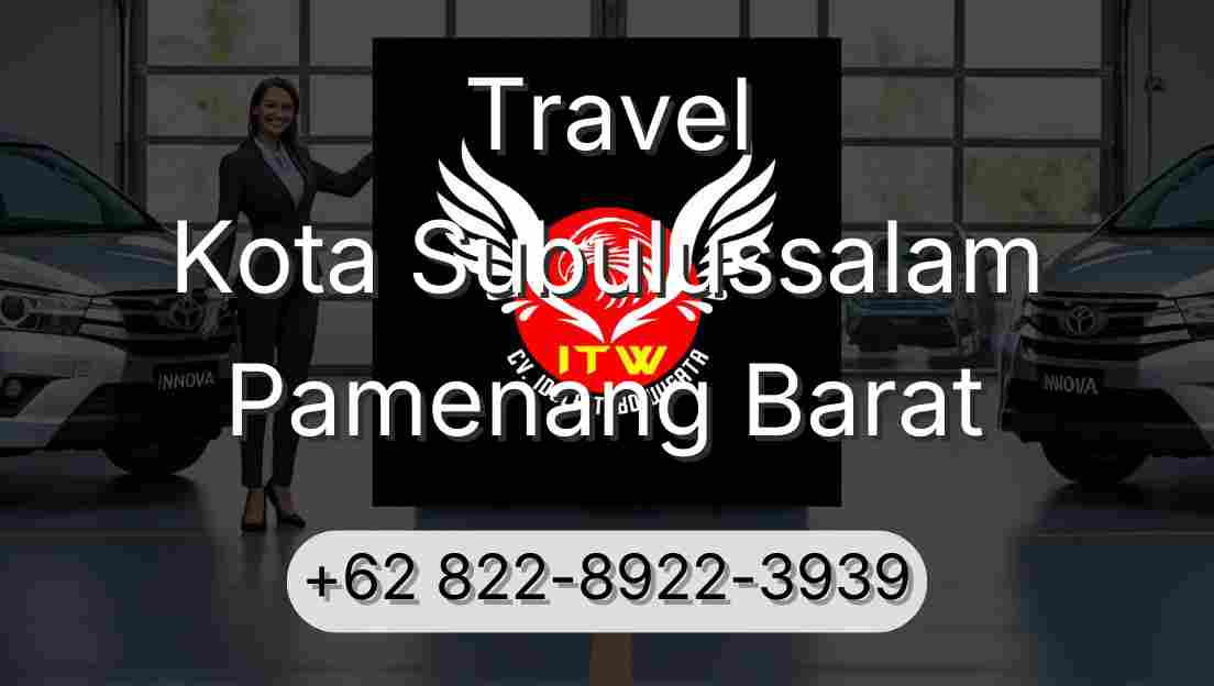 Travel Kota Subulussalam Pamenang Barat