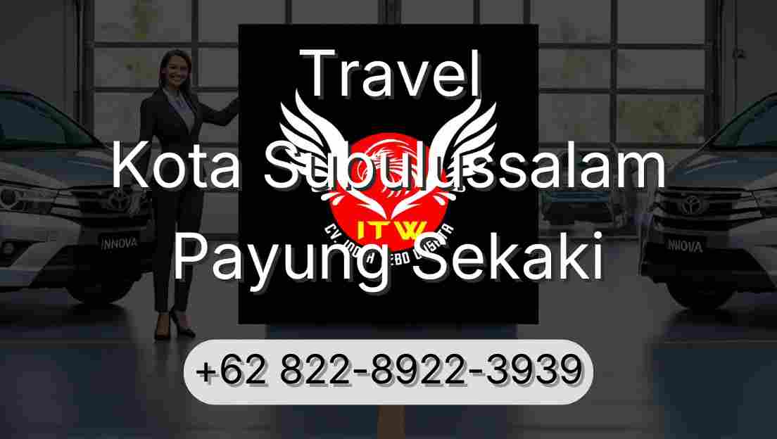 Travel Kota Subulussalam Payung Sekaki