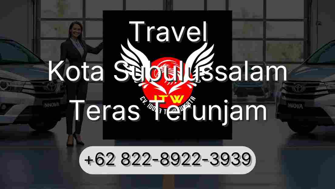 Travel Kota Subulussalam Teras Terunjam