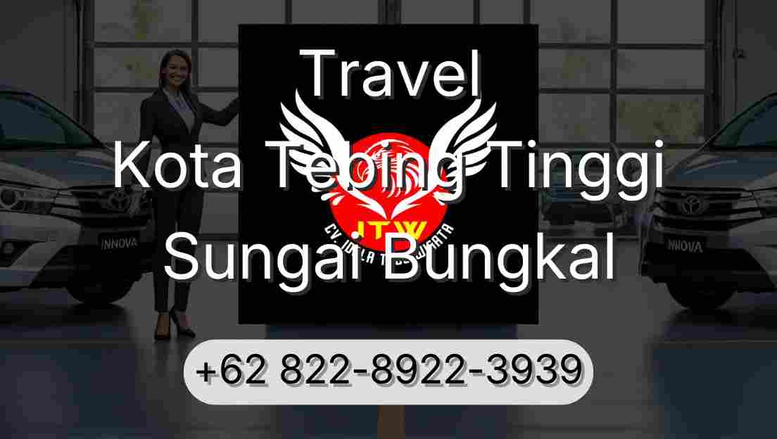 Travel Kota Tebing Tinggi Sungai Bungkal