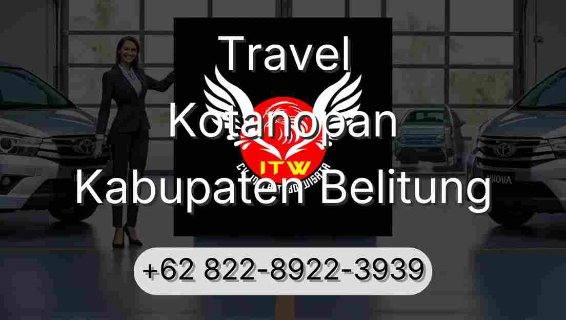 Travel Kotanopan Kabupaten Belitung