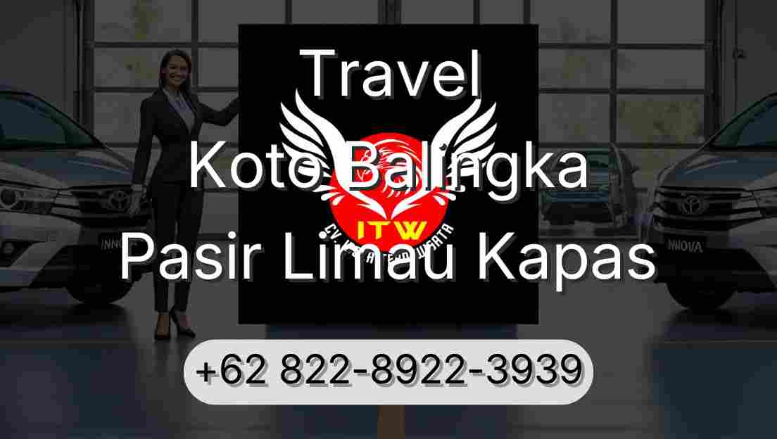 Travel Koto Balingka Pasir Limau Kapas
