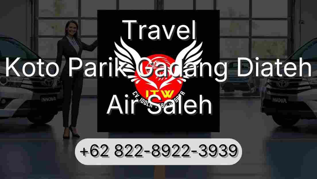 Travel Koto Parik Gadang Diateh Air Saleh