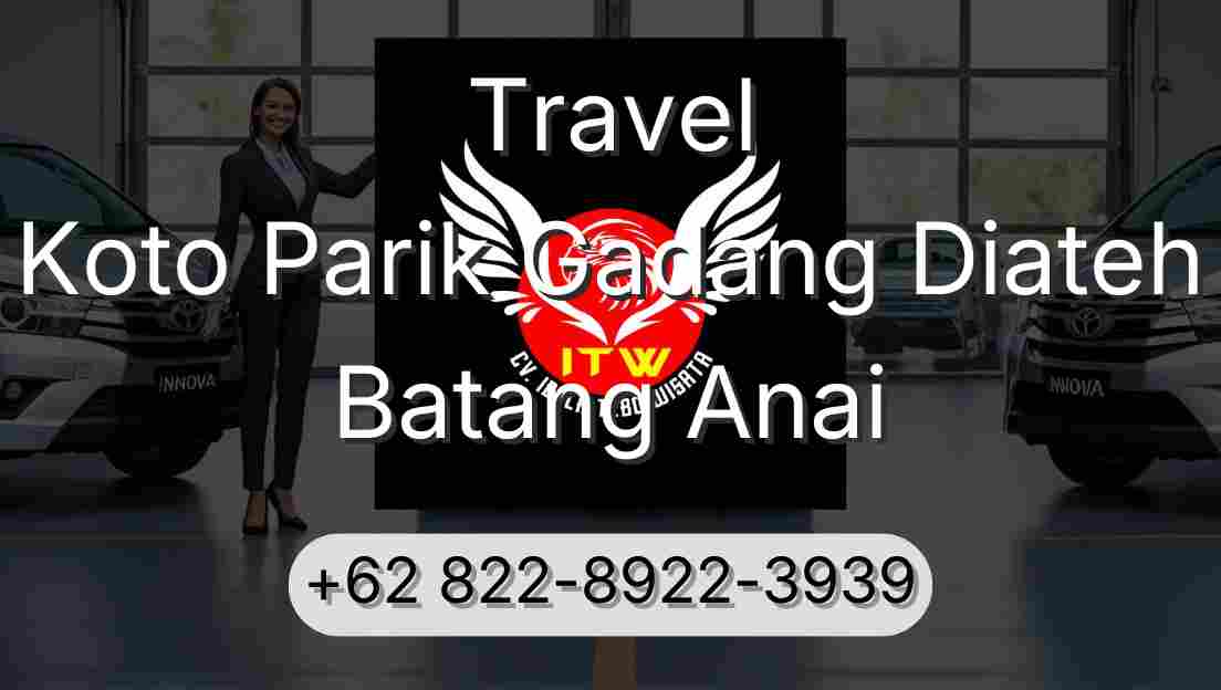Travel Koto Parik Gadang Diateh Batang Anai