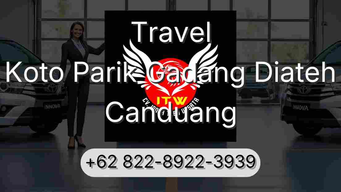 Travel Koto Parik Gadang Diateh Canduang