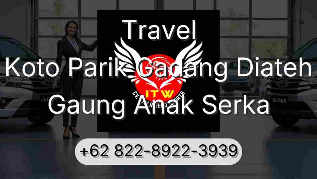 Travel Koto Parik Gadang Diateh Gaung Anak Serka