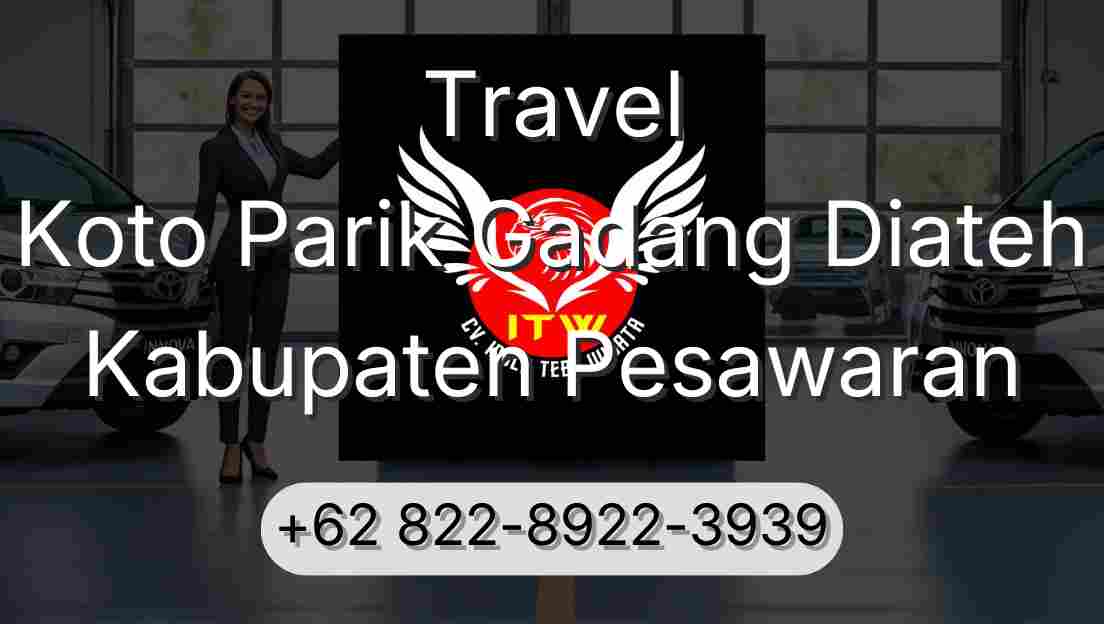 Travel Koto Parik Gadang Diateh Kabupaten Pesawaran