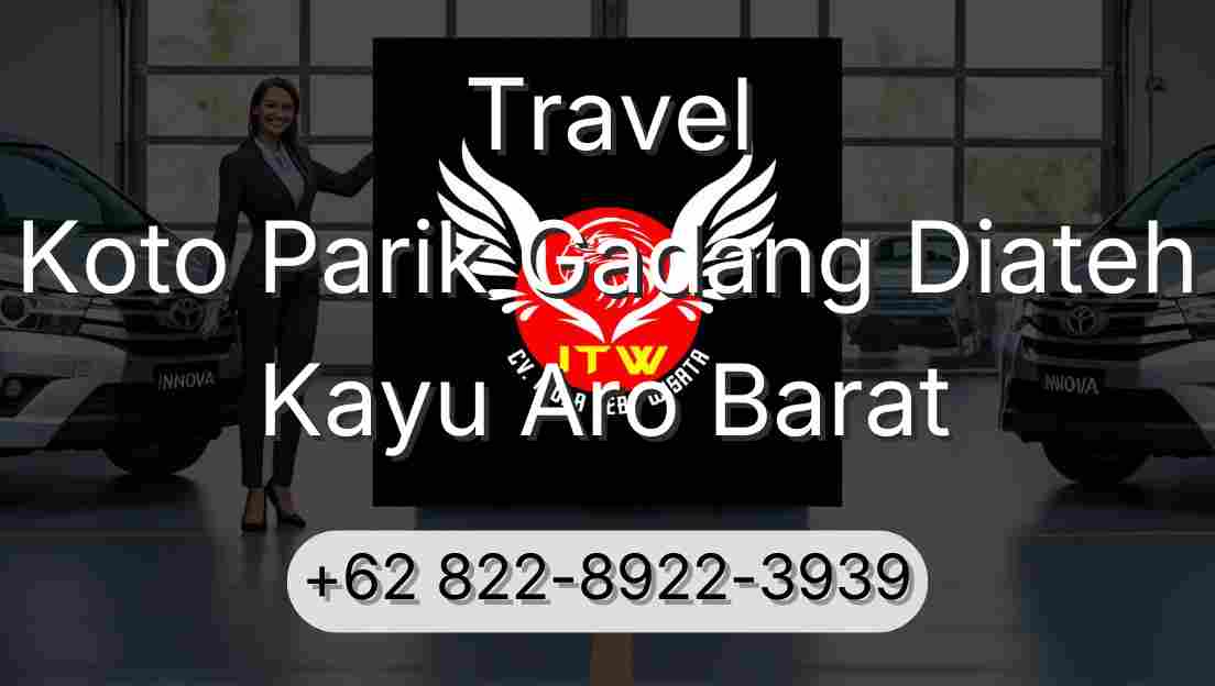 Travel Koto Parik Gadang Diateh Kayu Aro Barat