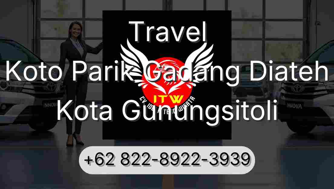 Travel Koto Parik Gadang Diateh Kota Gunungsitoli