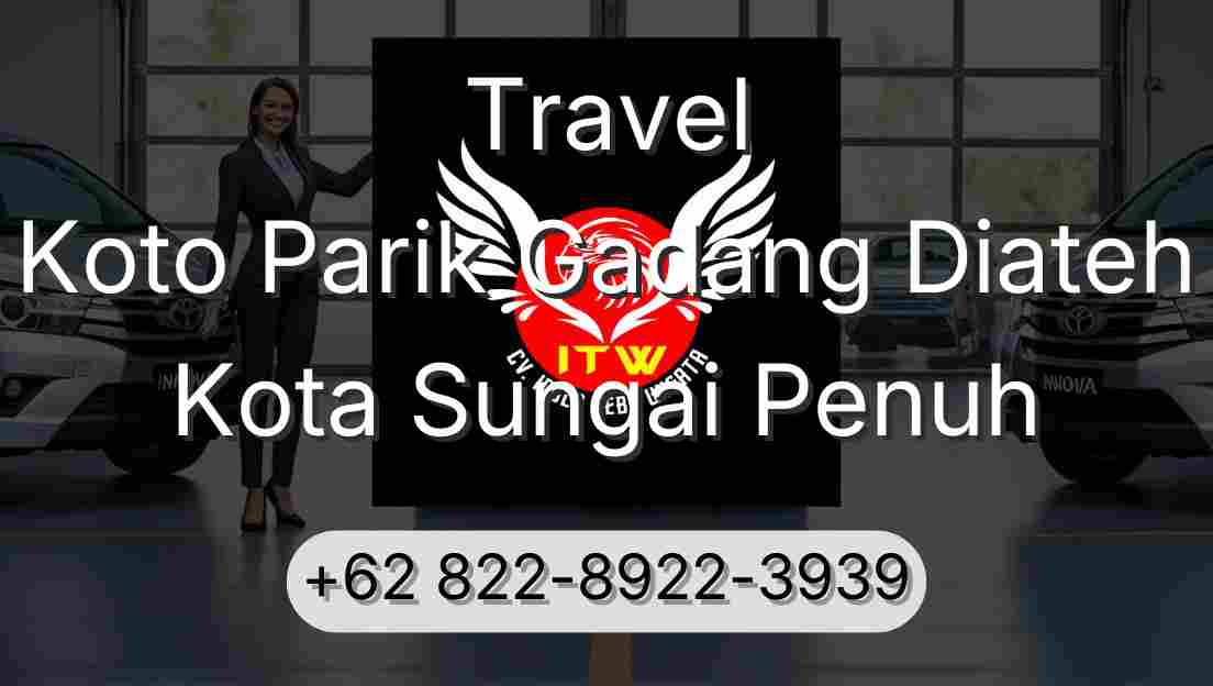 Travel Koto Parik Gadang Diateh Kota Sungai Penuh