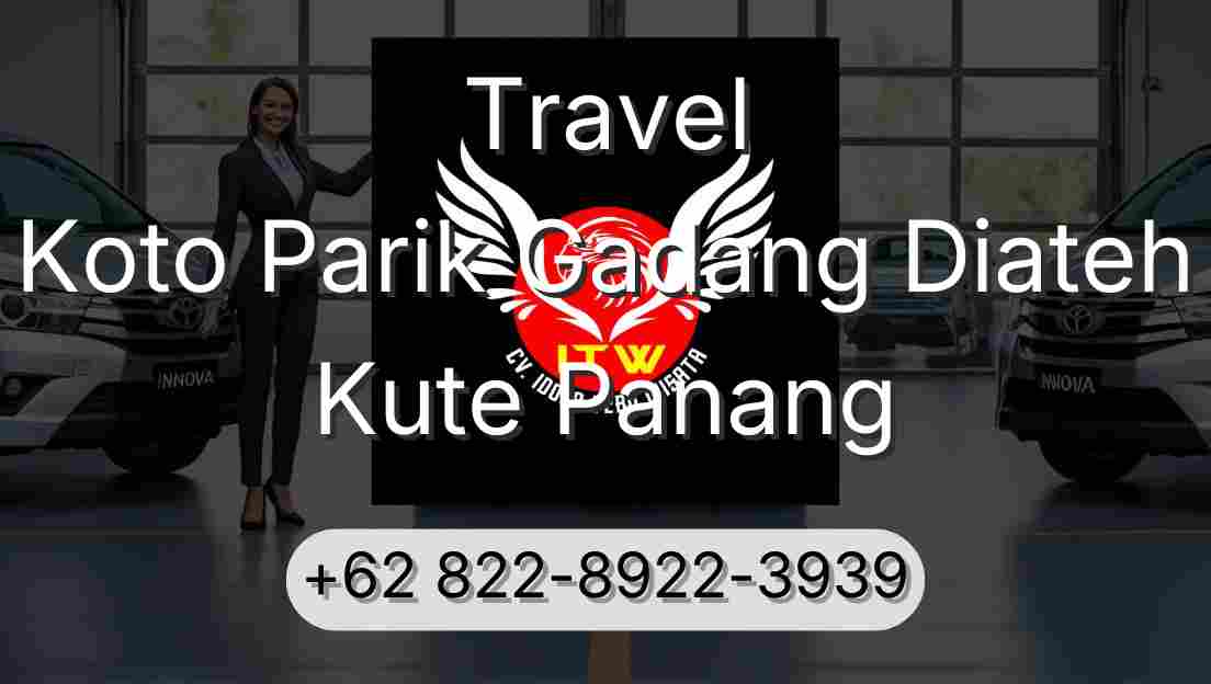 Travel Koto Parik Gadang Diateh Kute Panang