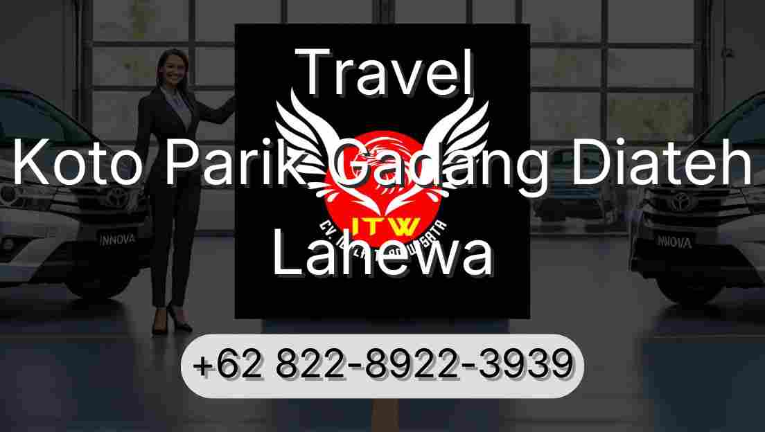 Travel Koto Parik Gadang Diateh Lahewa