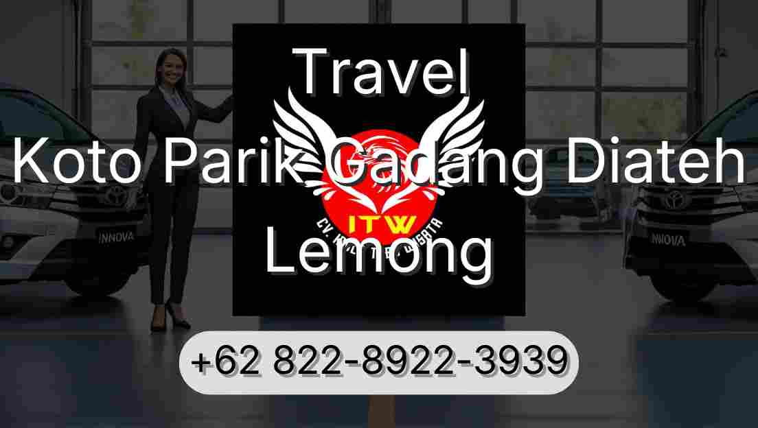 Travel Koto Parik Gadang Diateh Lemong