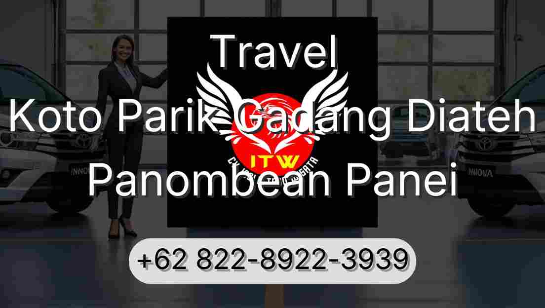 Travel Koto Parik Gadang Diateh Panombean Panei