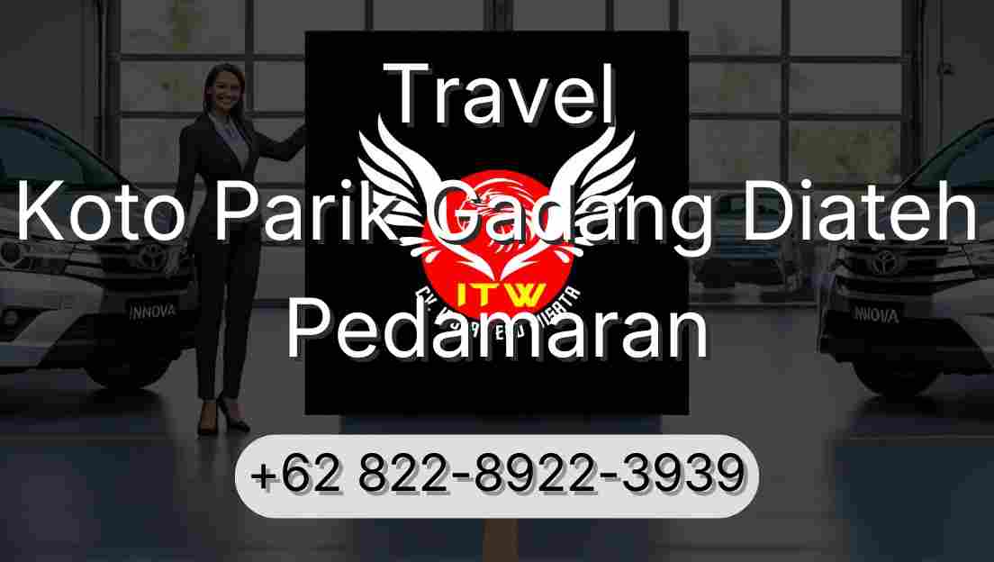 Travel Koto Parik Gadang Diateh Pedamaran