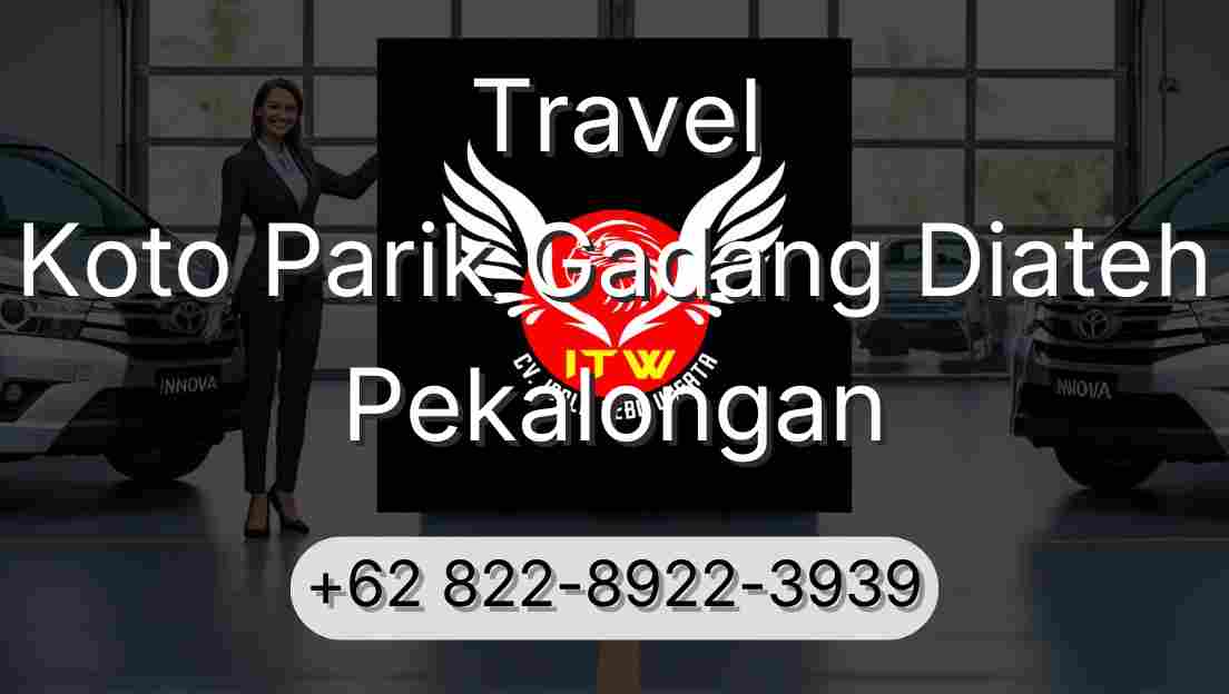 Travel Koto Parik Gadang Diateh Pekalongan