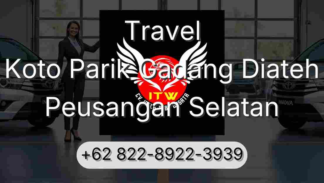 Travel Koto Parik Gadang Diateh Peusangan Selatan