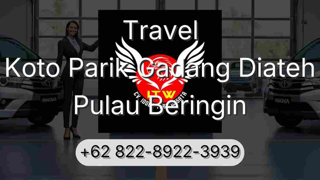 Travel Koto Parik Gadang Diateh Pulau Beringin