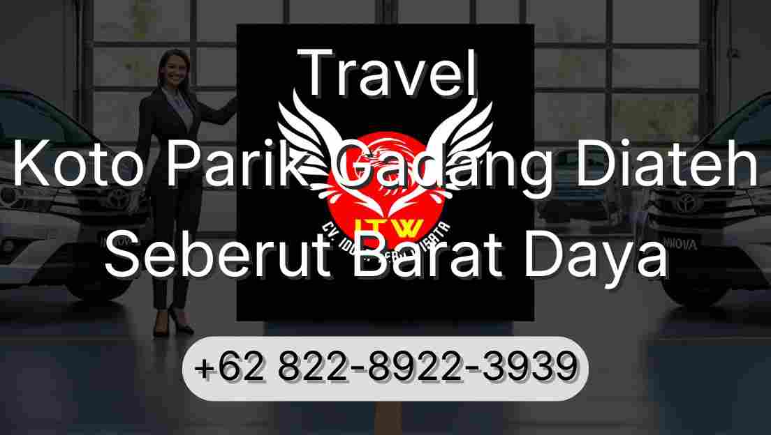 Travel Koto Parik Gadang Diateh Seberut Barat Daya