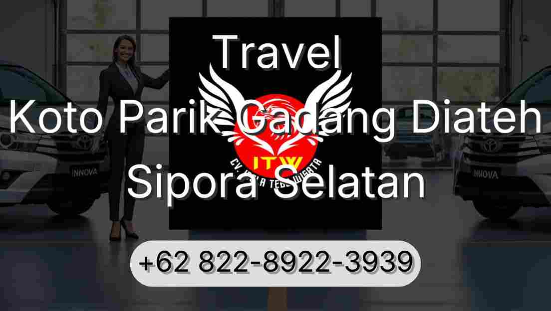 Travel Koto Parik Gadang Diateh Sipora Selatan