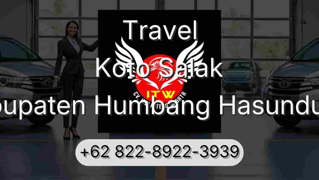 Travel Koto Salak Kabupaten Humbang Hasundutan