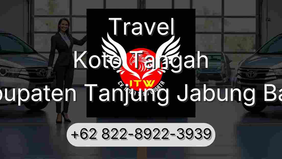 Travel Koto Tangah Kabupaten Tanjung Jabung Barat