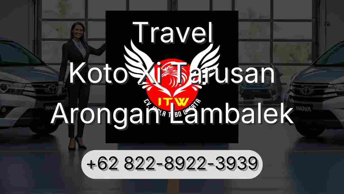 Travel Koto Xi Tarusan Arongan Lambalek