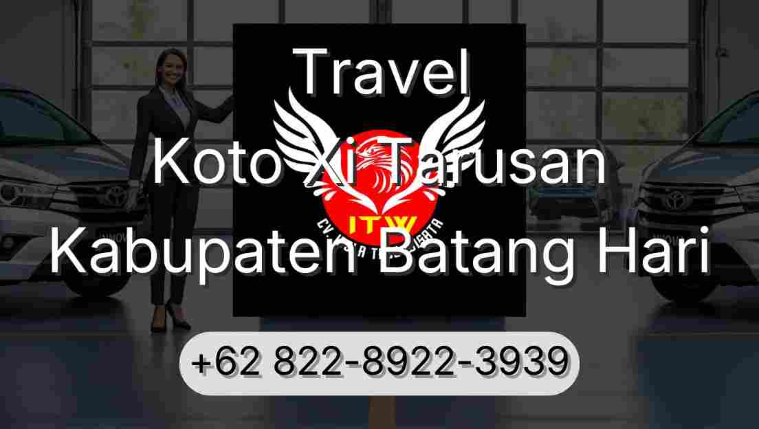 Travel Koto Xi Tarusan Kabupaten Batang Hari