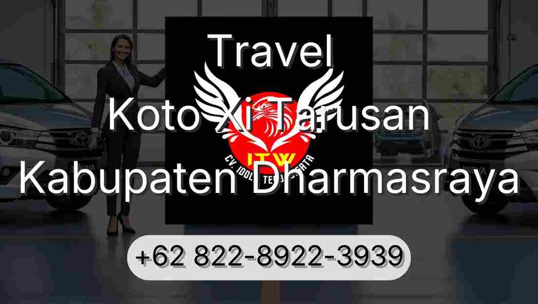 Travel Koto Xi Tarusan Kabupaten Dharmasraya