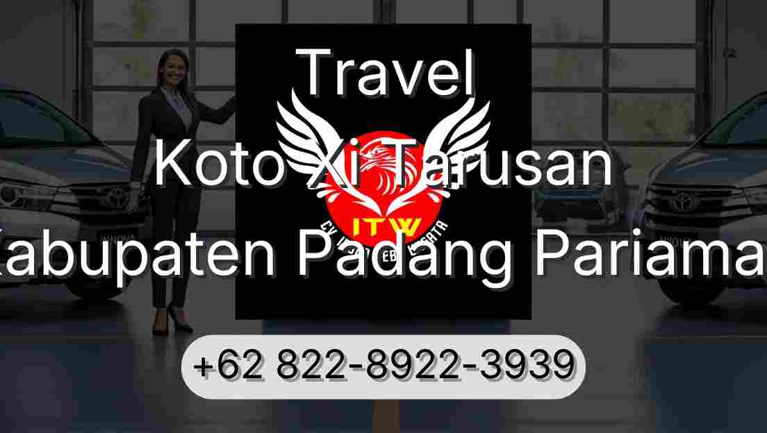Travel Koto Xi Tarusan Kabupaten Padang Pariaman