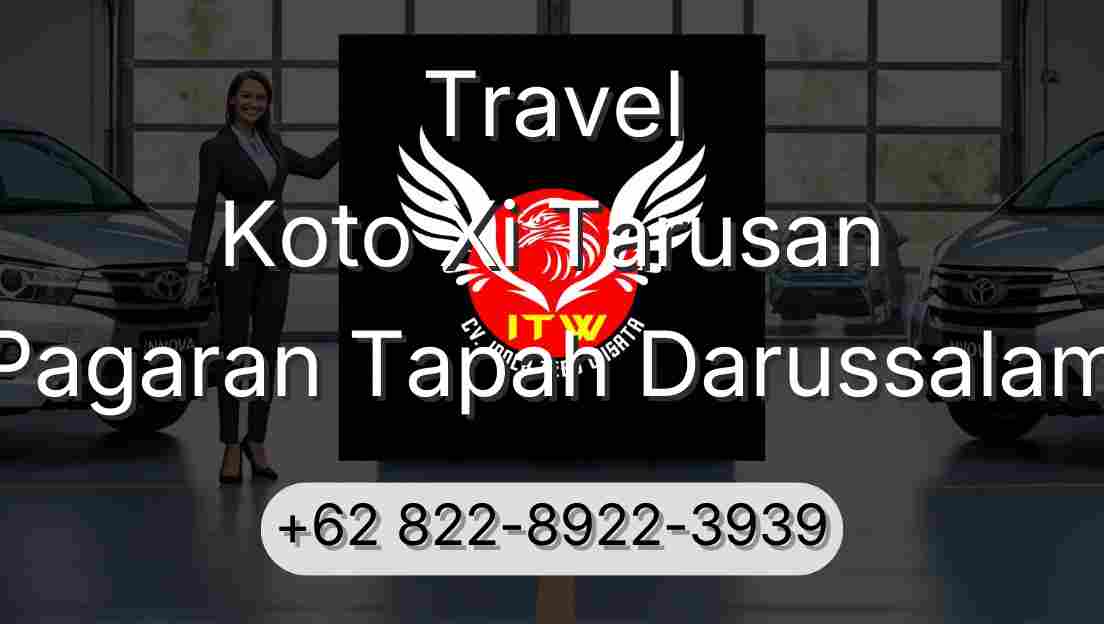 Travel Koto Xi Tarusan Pagaran Tapah Darussalam