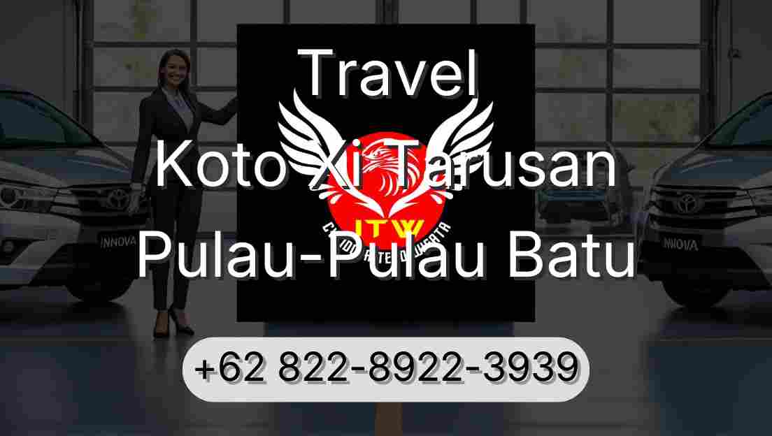 Travel Koto Xi Tarusan Pulau-Pulau Batu