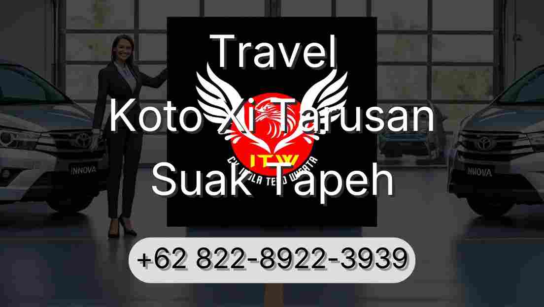 Travel Koto Xi Tarusan Suak Tapeh